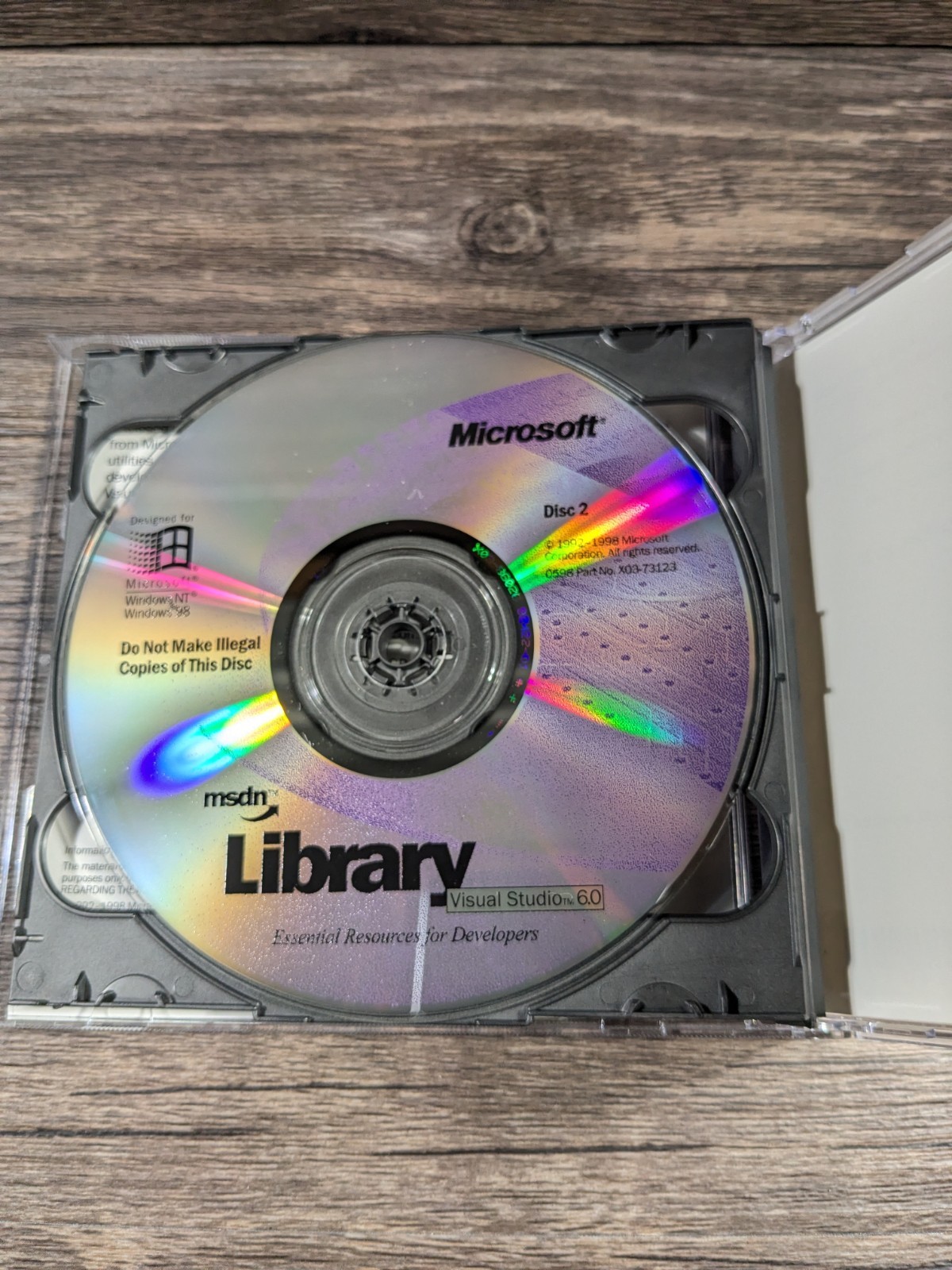 Microsoft Visual Studio 6.0 Enterprise Edition 628-00404 Retail Box Complete NOB