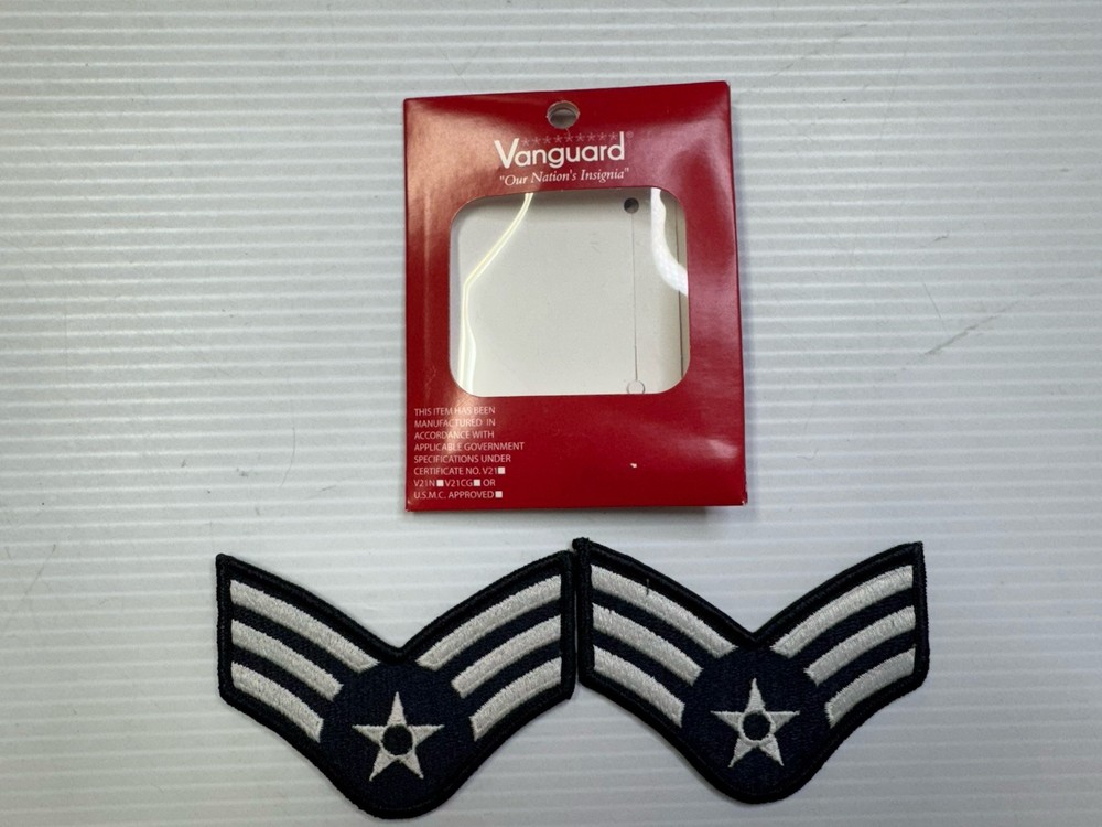 Vanguard Small Senior Airman Chevron Rank