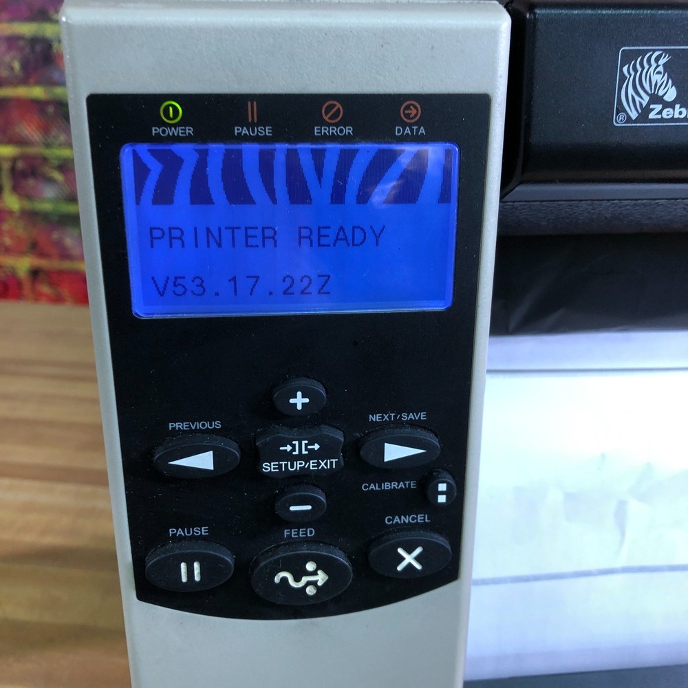 Zebra 110Xi4 Thermal Transfer Barcode Label Printer 300 dpi with Printhead