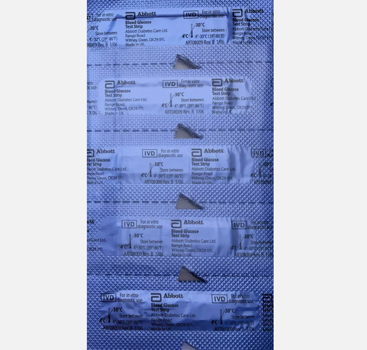 100 Blood Glucose Test Strips Precision Xtra Compatible/exp DEC '26 (ANNEECAKES)