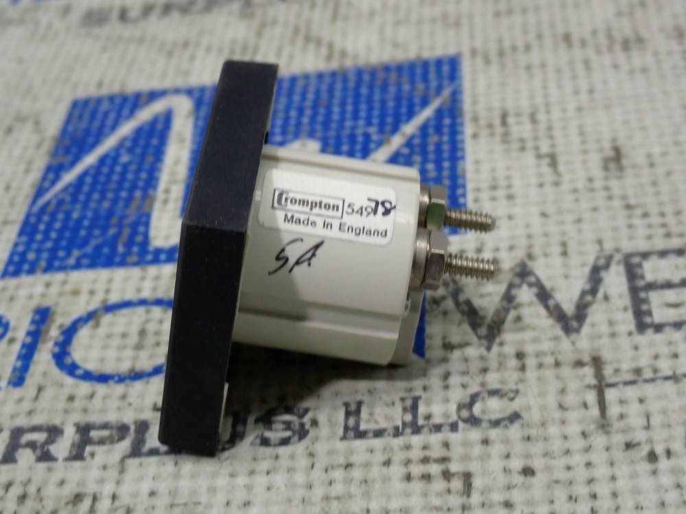 Crompton 54978 5 Amp Volt Meter New