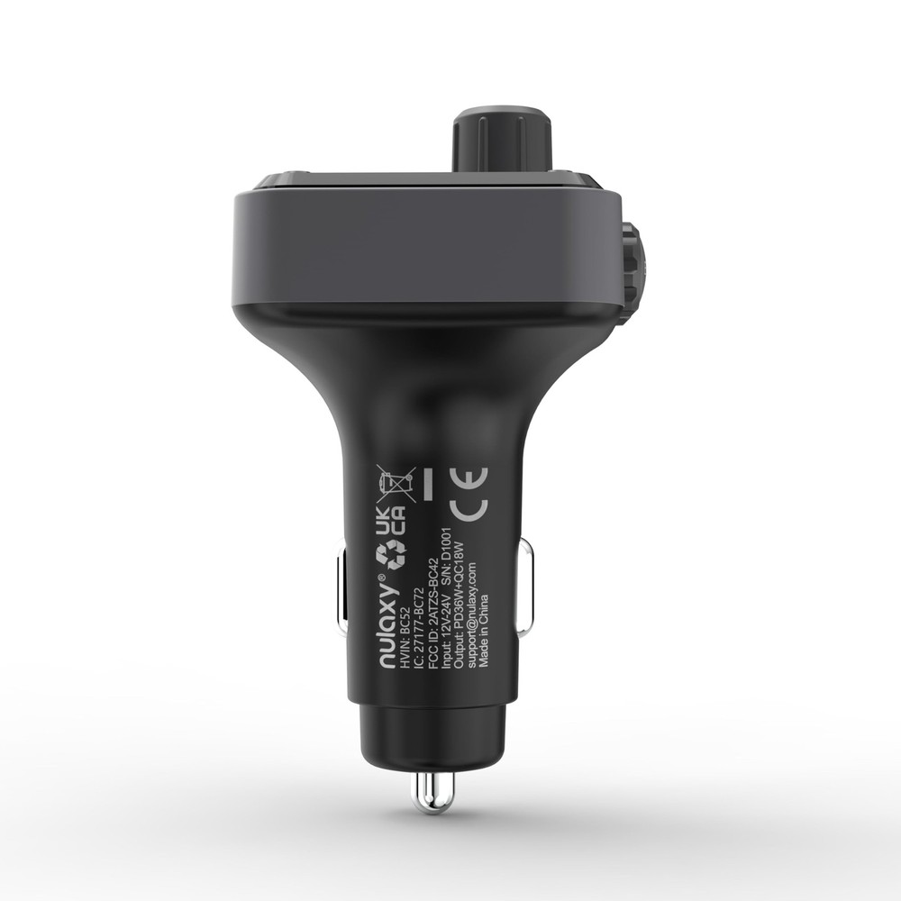 Cargador De Carro Para Celulares Con Blutu Bluetooth Musica Radio FM Llamadas