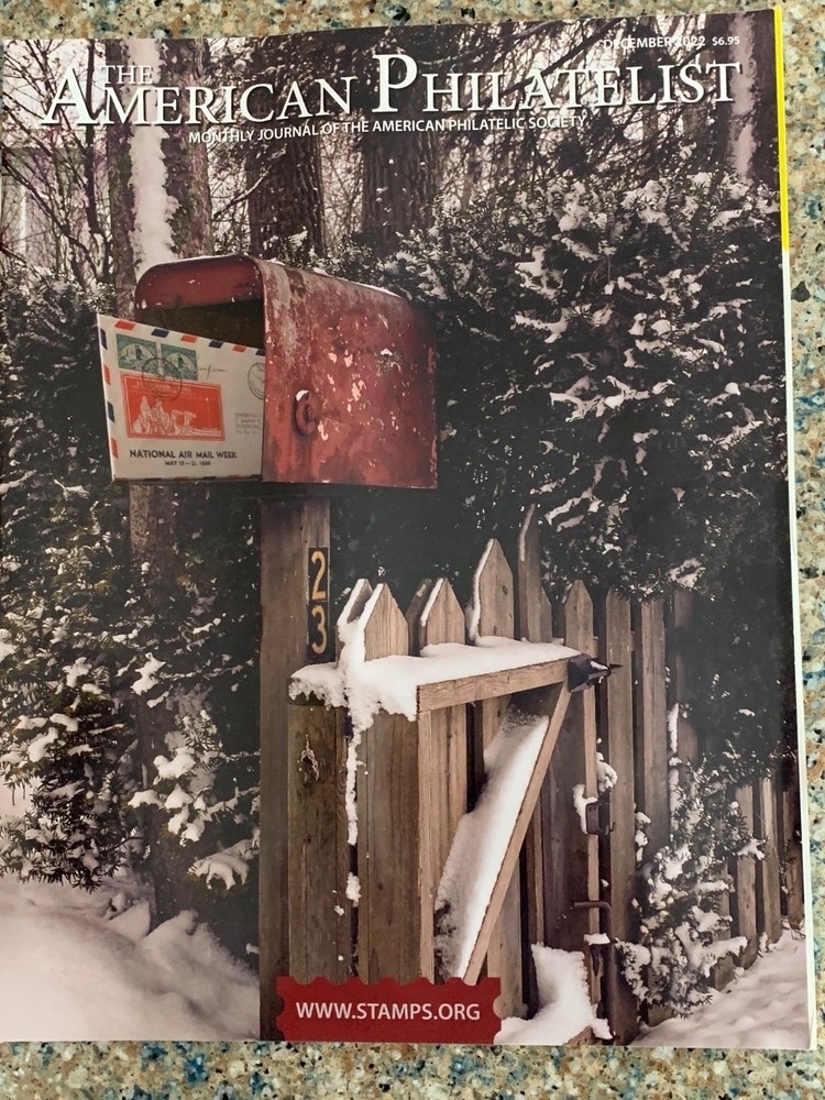 American Philatelist Magazine  2022,  December
