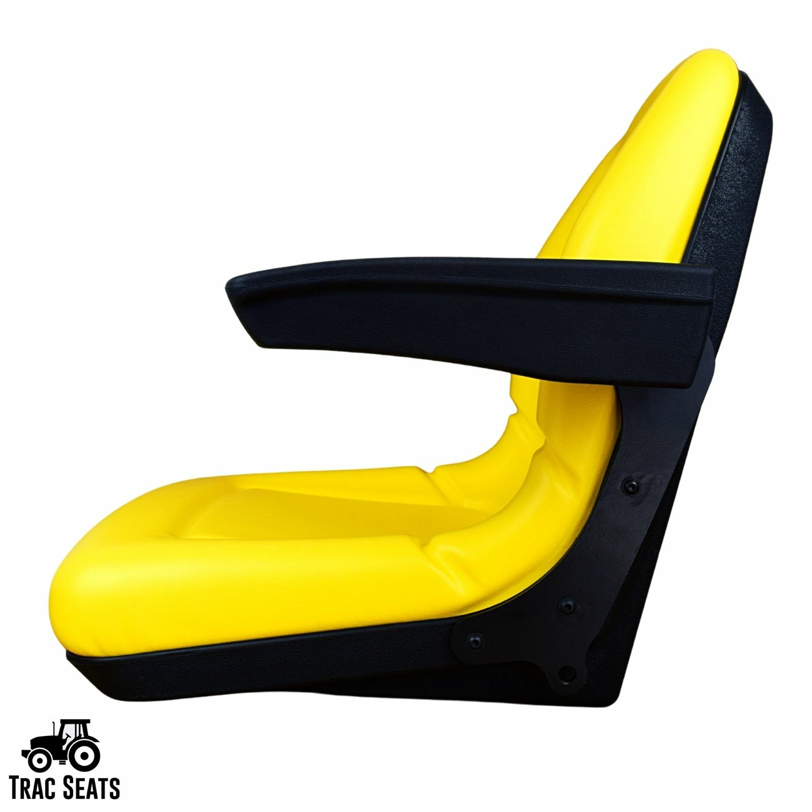 Yellow Seat with Armrests for John Deere 1023E 3032E 3038E 3203 2210 LVA19221