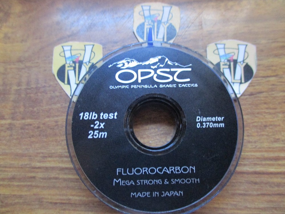 25 Meter Spools OPST Super Strong Clear Smooth Fluorocarbon Tippet Leader