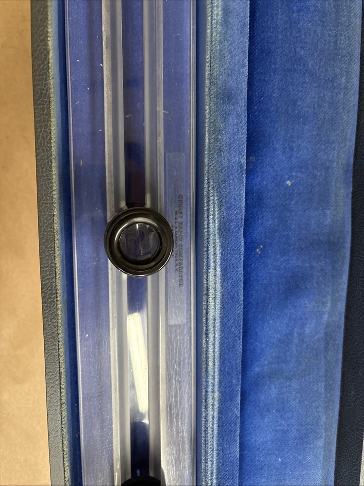 Rare Gurley 7058 Rapid Comparator Standard Version model with Case