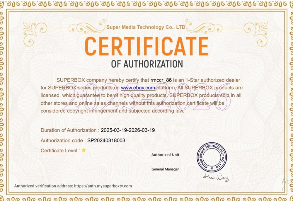 New SuperBOX S7 Max - 7 Day Time Shift Android Streaming - Same Day Sipping