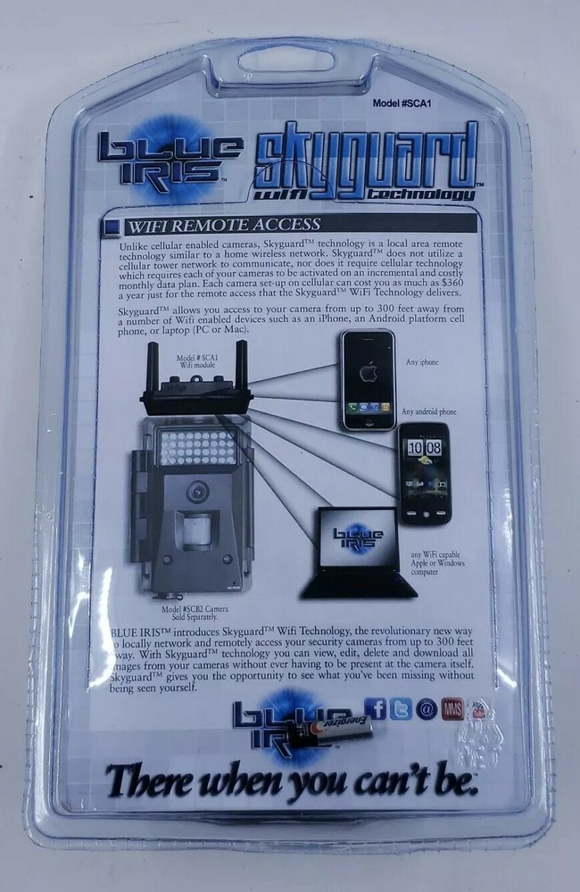 BLUE IRIS SCA1 skyguard WI-FI MODULE for blue iris portable security camera NIB