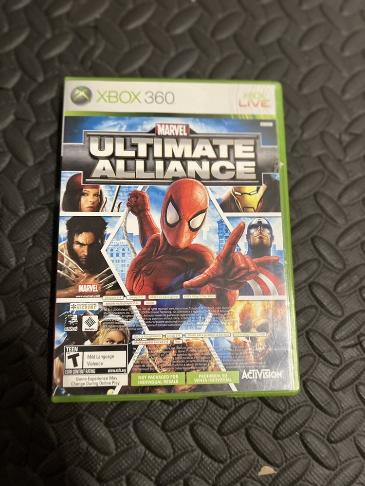 Xbox 360 White Console Bundle W/ Wireless Controller, Cords & Games