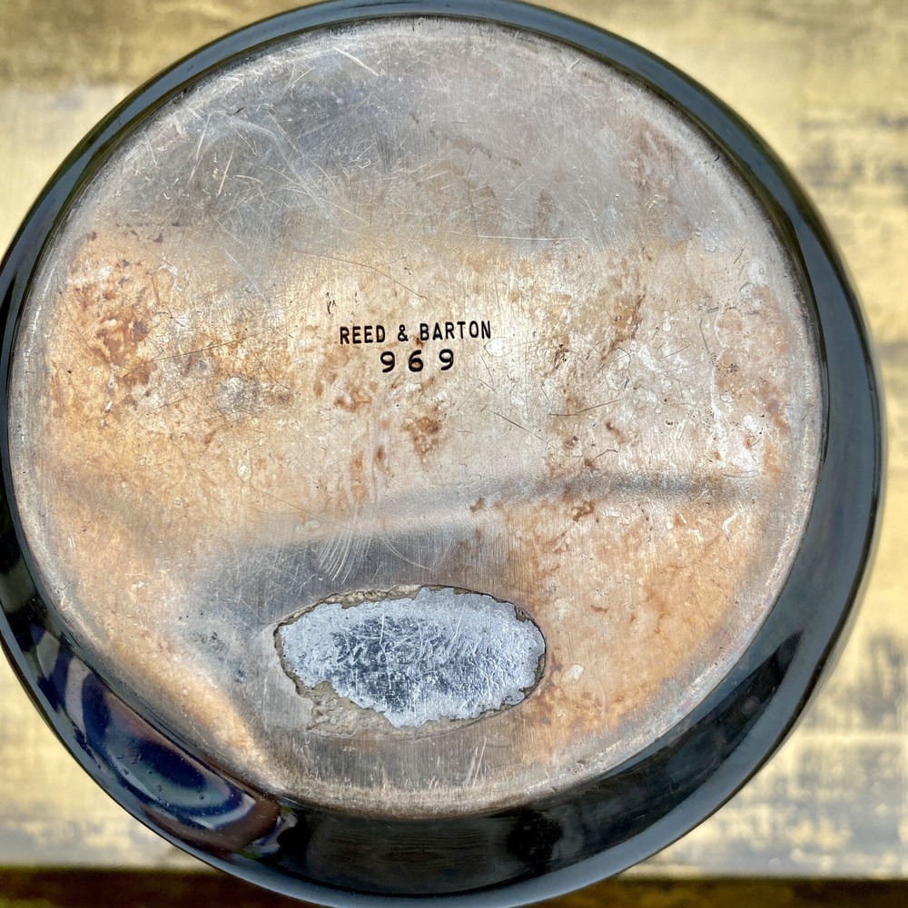 Vintage Silver Plate REED & BARTON Pitcher ~ 1950's Approx 7”