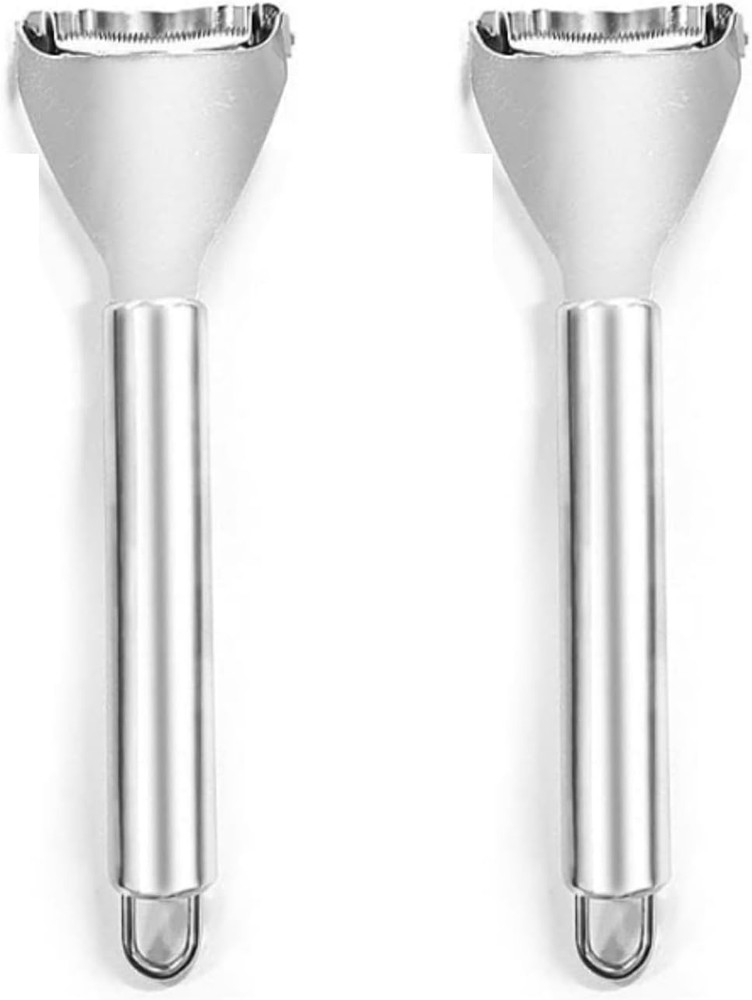 2Pcs Silver Corn Peeler Corn Planer Thresher Corn Kernel Remover Tool Stainless