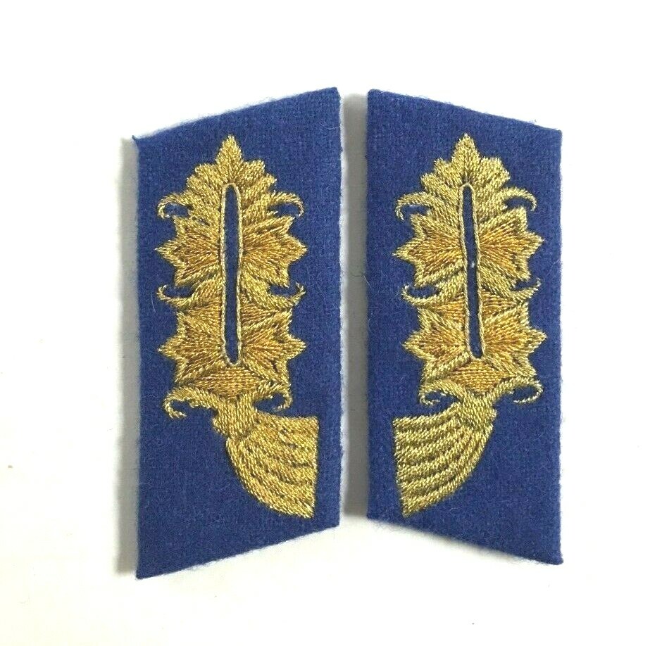 WW2 GERMAN KRIEGSMARINE ADMIRAL COLLAR TABS