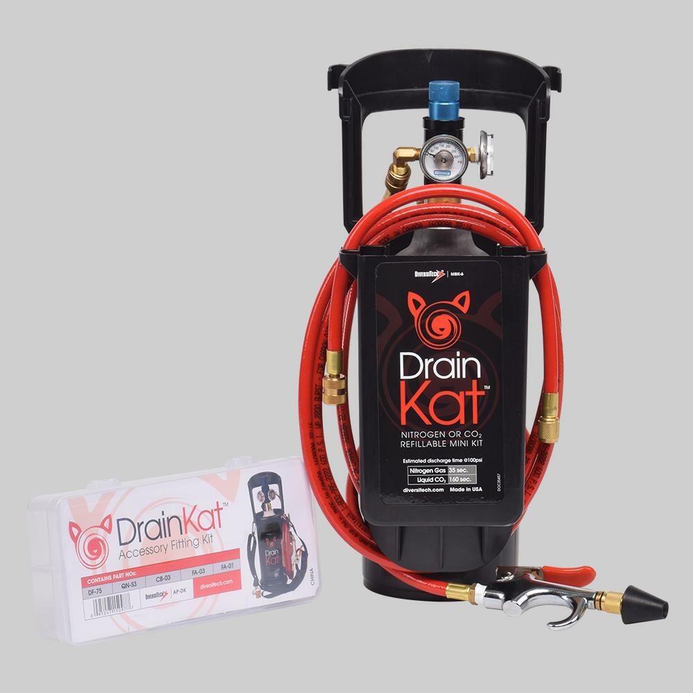 DiversiTech MBK-6 Drain Kat™ Mini Kit for Nitrogen or CO2 - Condensate Drain