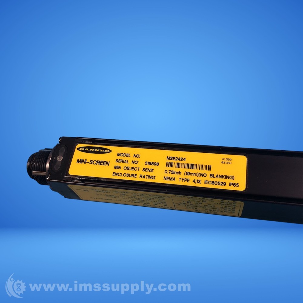 Banner Engineering MSE2424 Mini-Screen Emitter FNOB