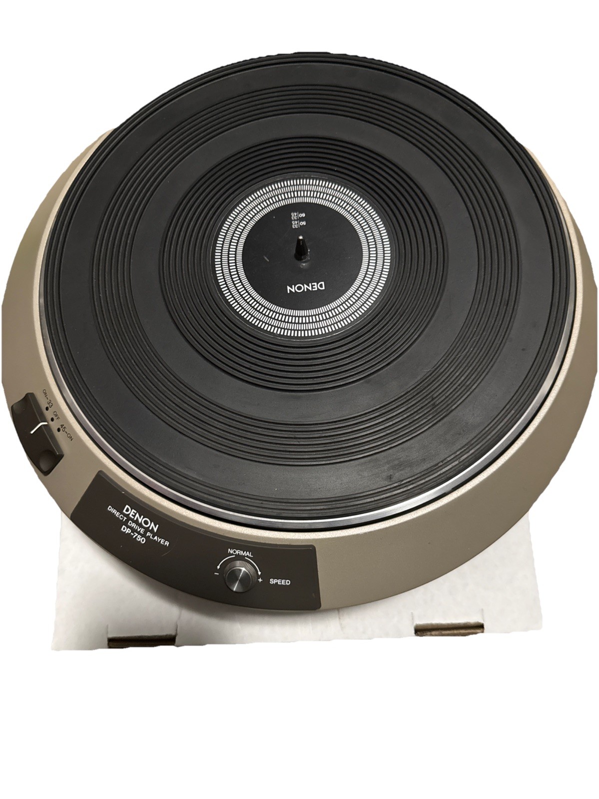 DENON DP-750 Direct Drive Turntable Analog Record Player  Japan