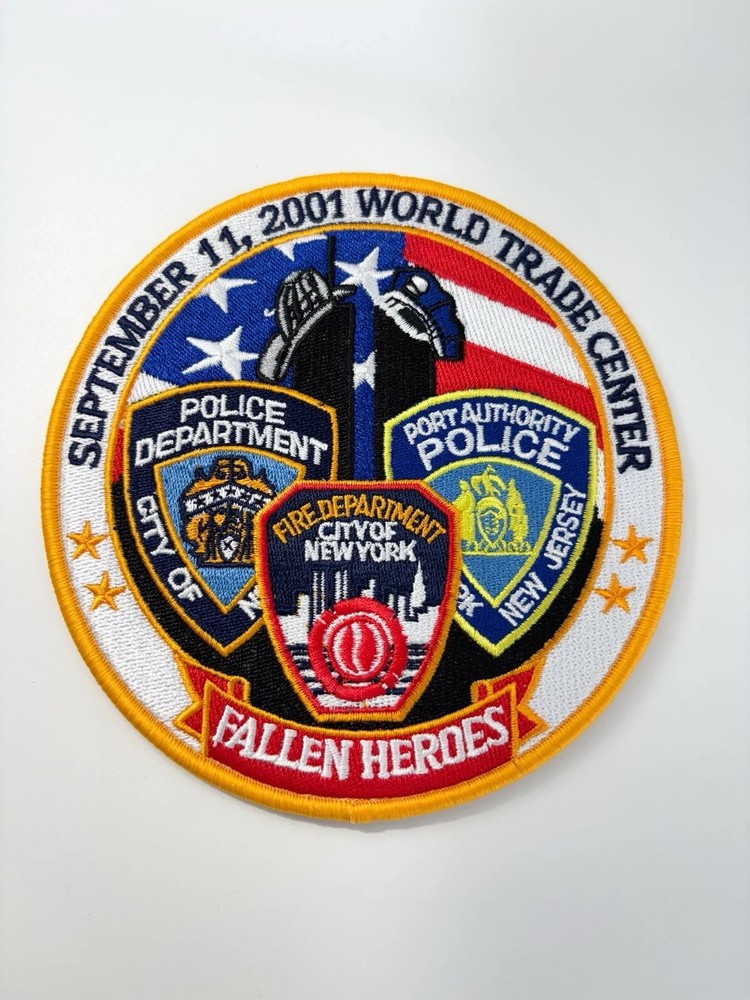 NEW 9-11 Memorial Fallen Heroes Patch 12"