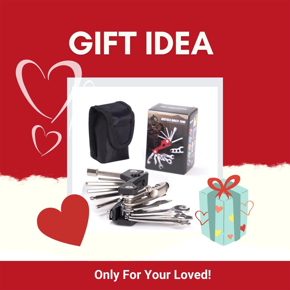 20 In 1 Portable Bicycle Multitool Multi Function Maintenance Repair Tool Set