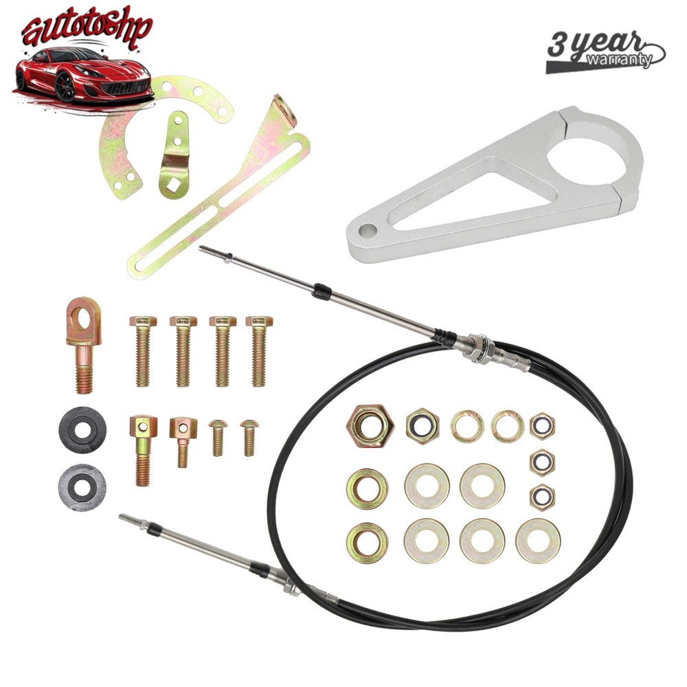 Hard Column Cable Shift Linkage Kit Transmission For GM 2"ACA-1804