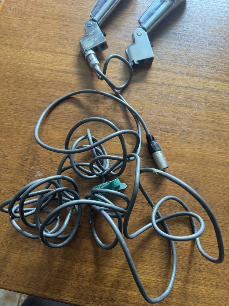 Pair Vintage EV Model 664 Dynamic Microphone Electrovoice Tested Working Deco