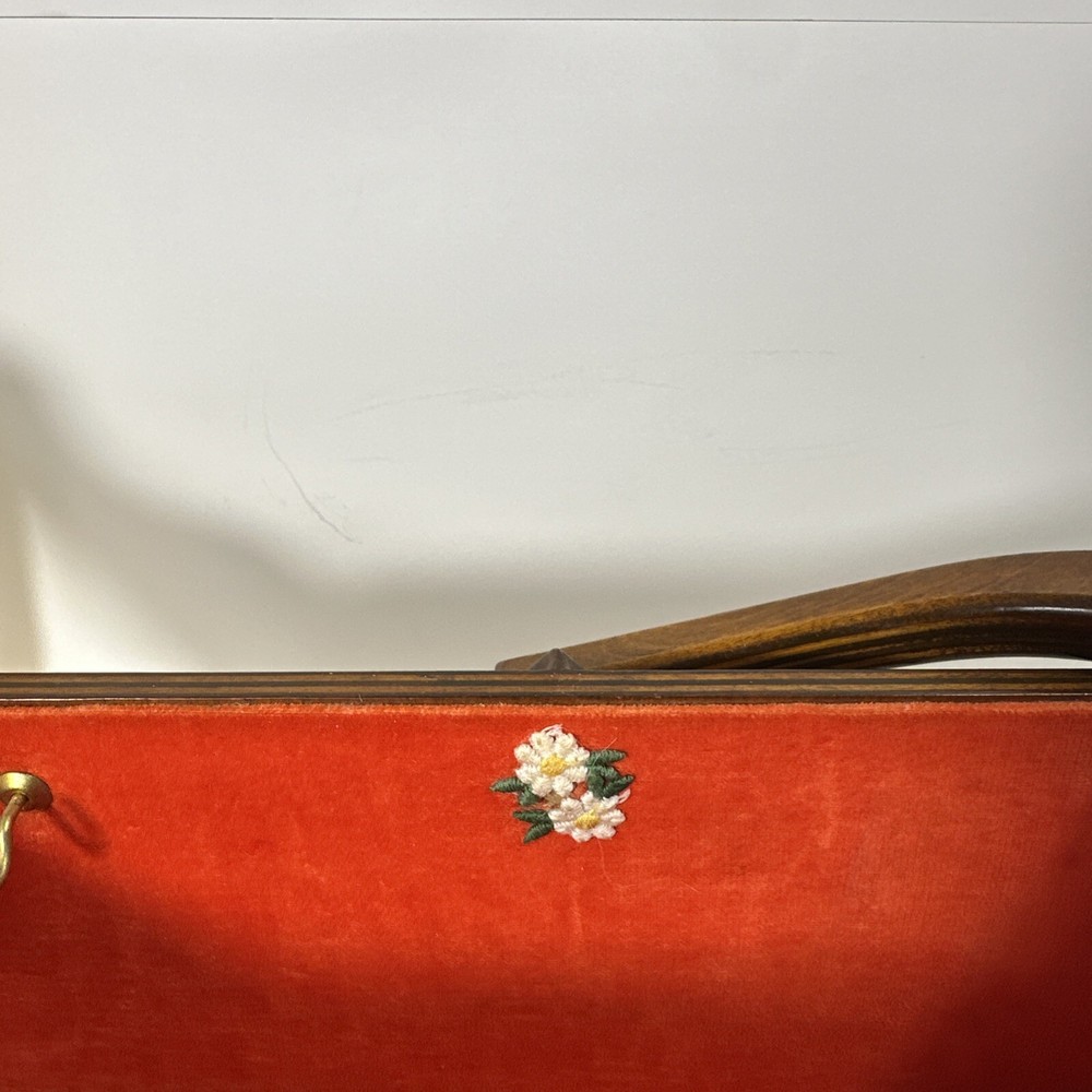 Box, Wood, Maple Leaf Laid, Storage, Sewing, Coffee Table Storage