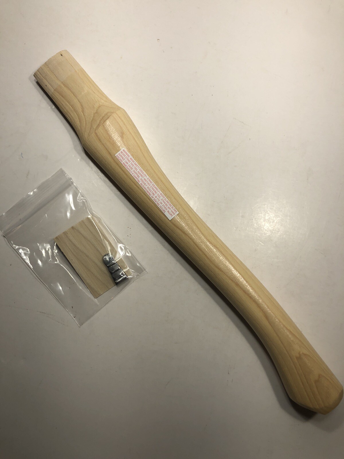 New 00245 Hickory 15” Replacement Camp, Scout, Hatchet, Axe Handle With Wedges