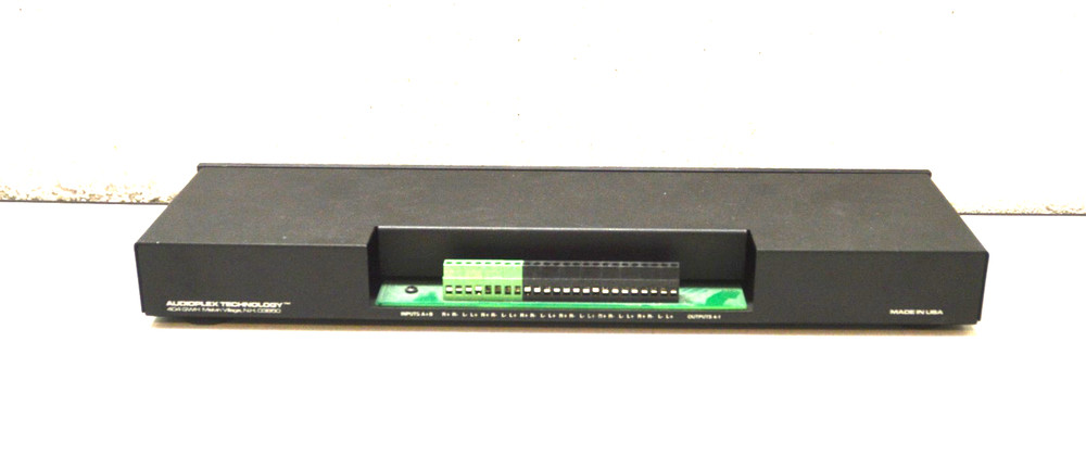 AUDIOPLEX TECHNOLOGY AT-4 Multiroom Stereo Audio Speaker Controller Selector 4pr