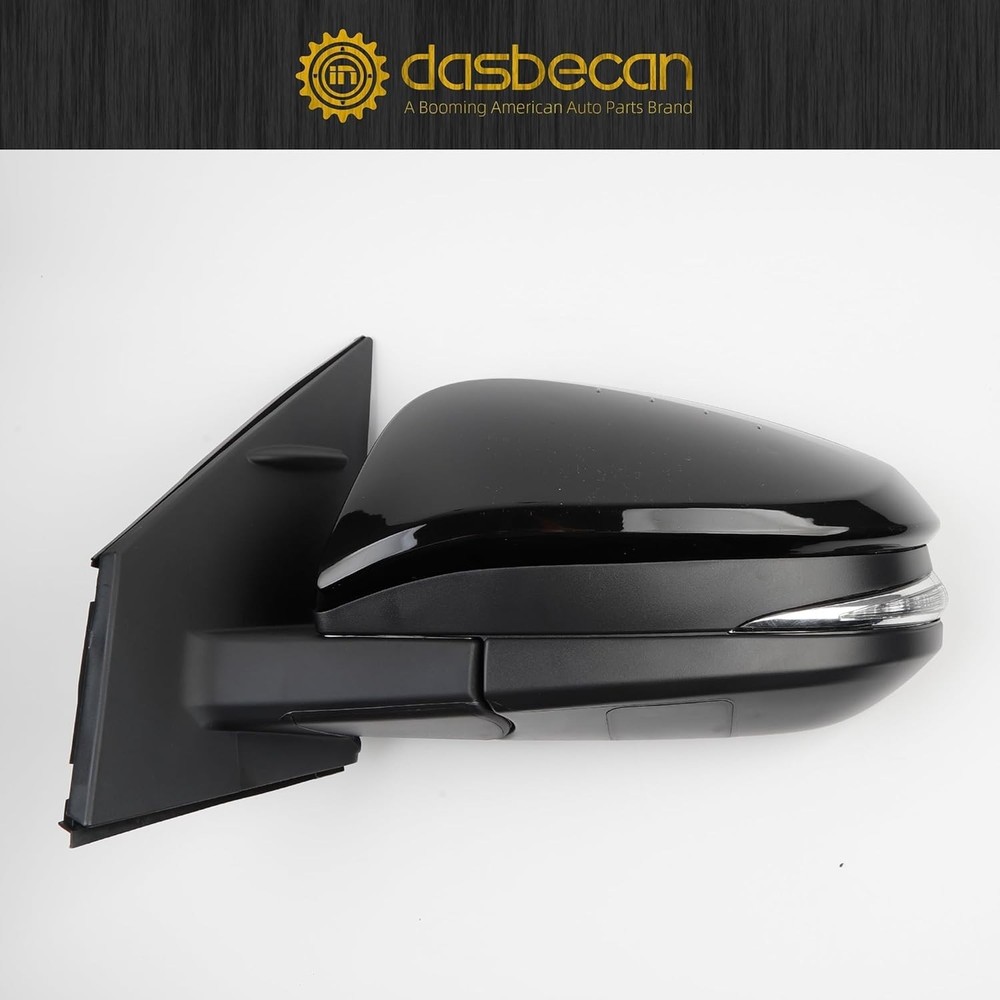 Left Driver Side Door Mirror Assembly Compatible Side, Black