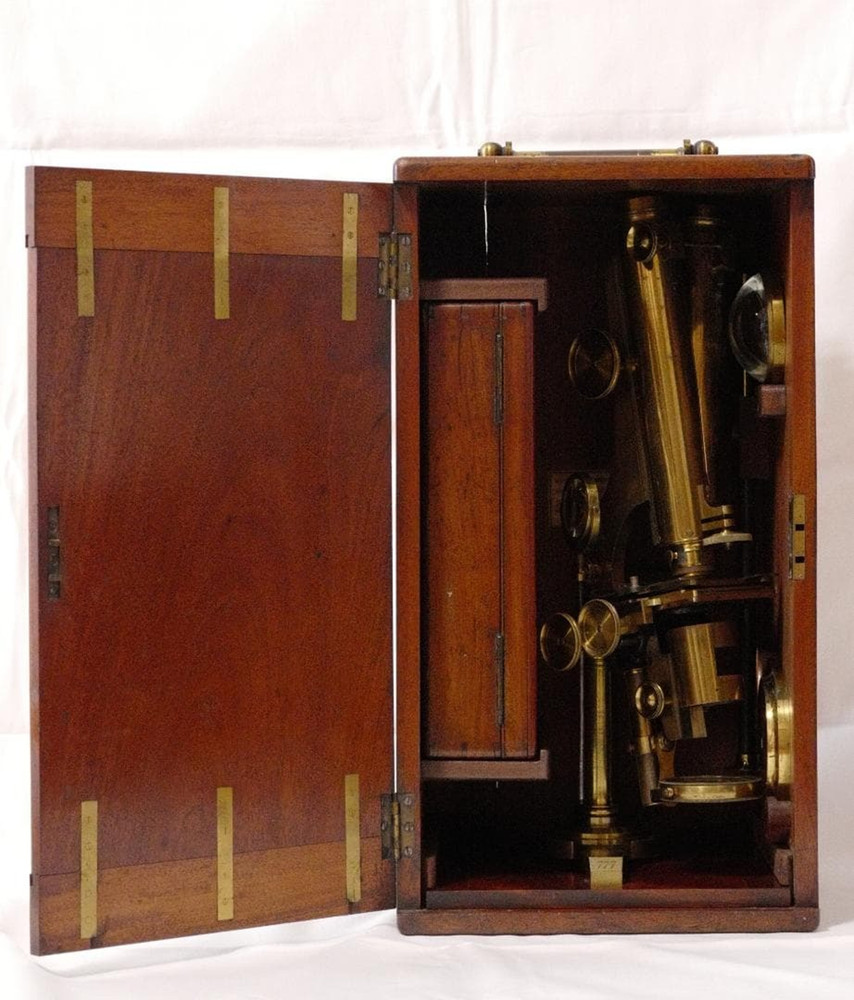 Antique Microscope Smith & Beck First Class Microscope