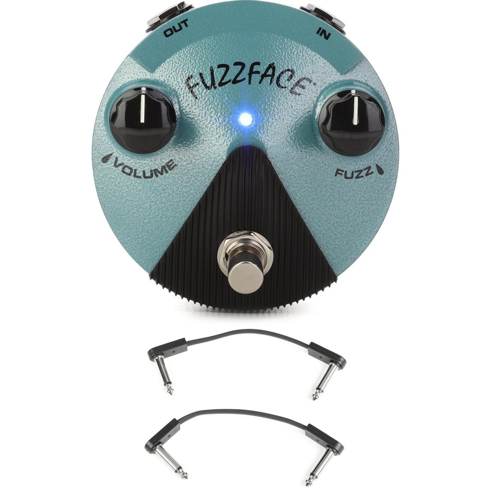 Dunlop FFM3 Jimi Hendrix Fuzz Face Mini Pedal with EBS Patch Cables