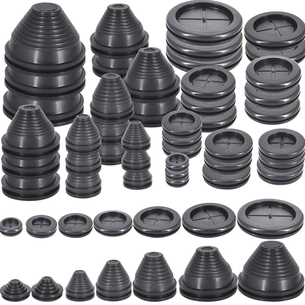 Rubber Grommets Wire Protection,Closed Grommet,Firewall Solid Closed...