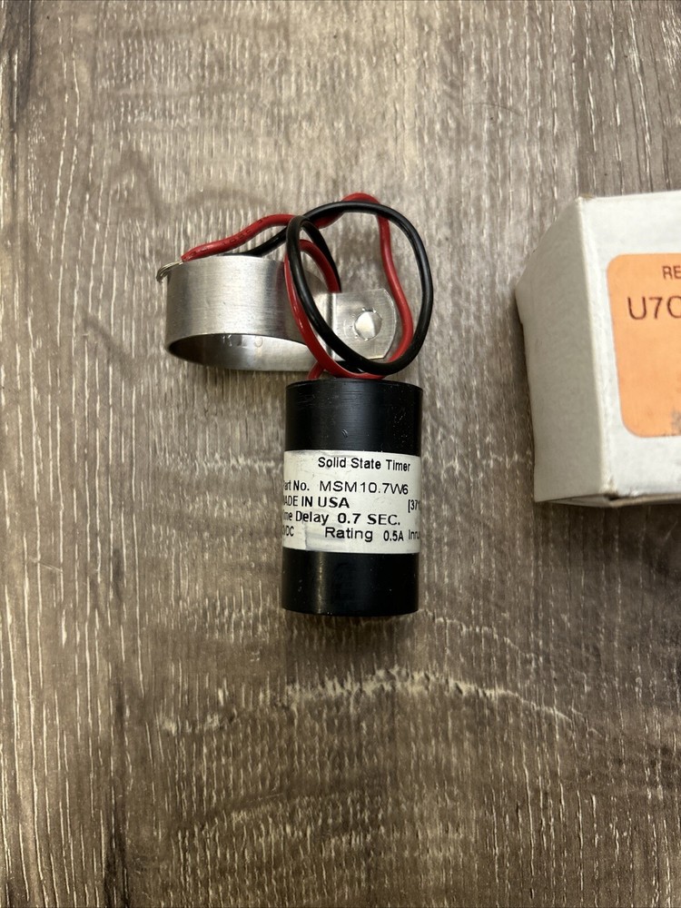 ABB SSAC Littelfuse MSM10.7W6 Timer. Relay Time Delay