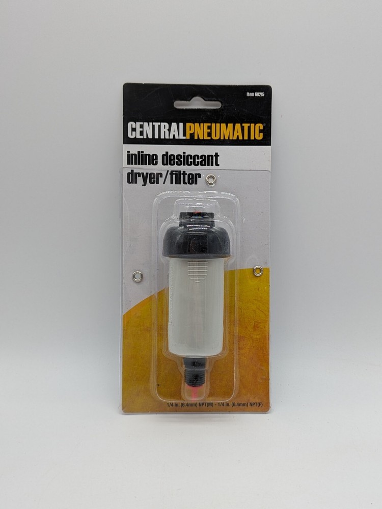 Central Pneumatic Inline Desiccant Dryer/filter #68215