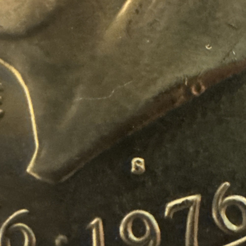 1976 S Bicentennial Eisenhower Silver Dollar