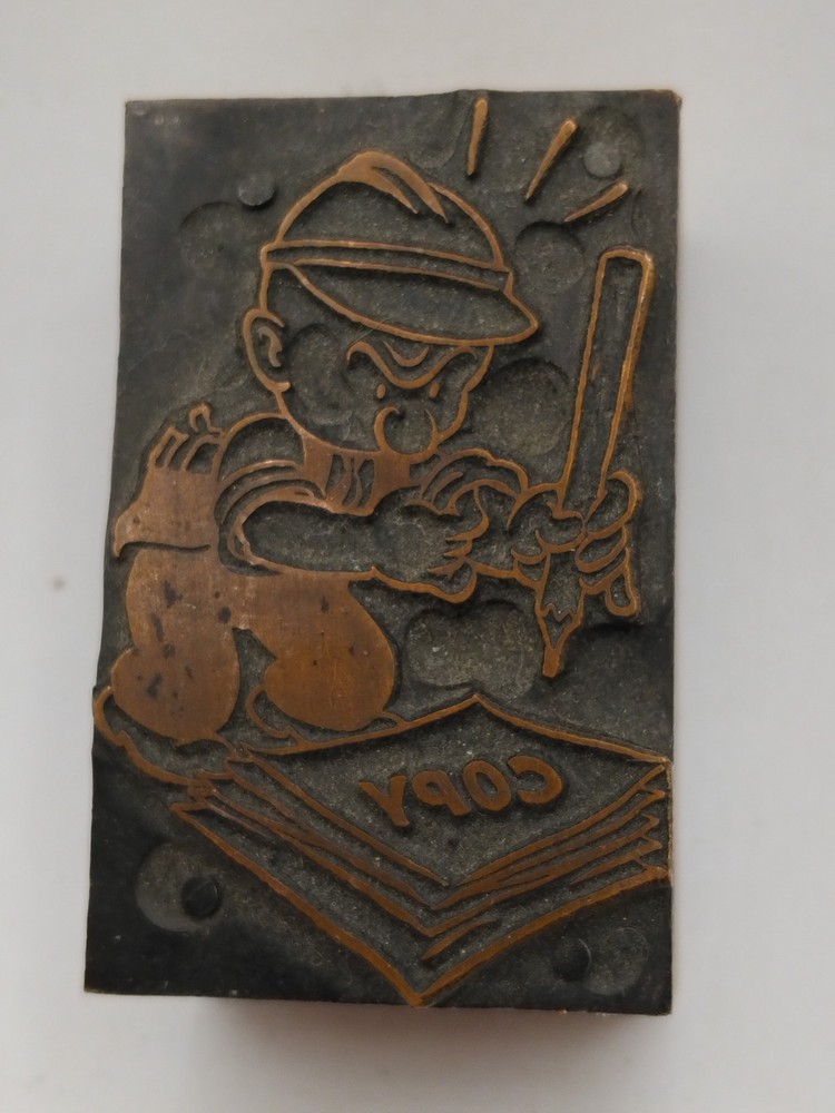 Printing Letterpress Printers Block Copy