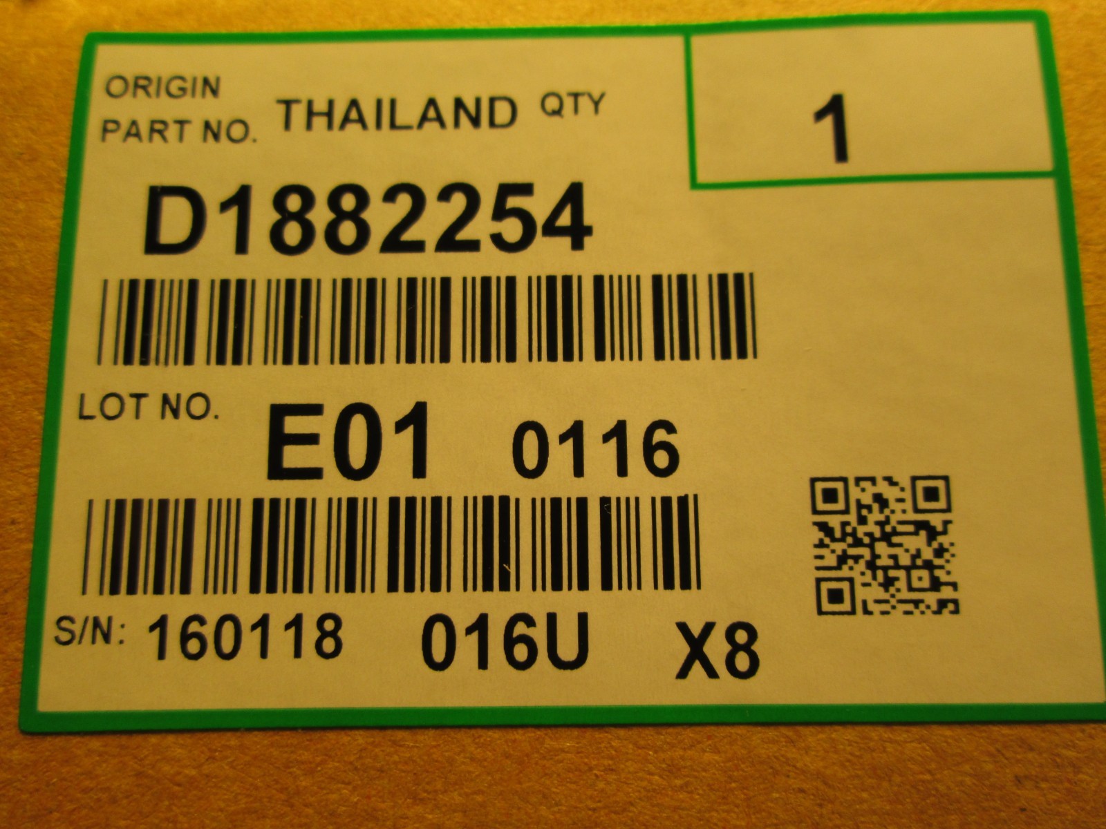 Genuine Ricoh, Savin, Lanier Drum Unit D1882264 D1882252 D1882254