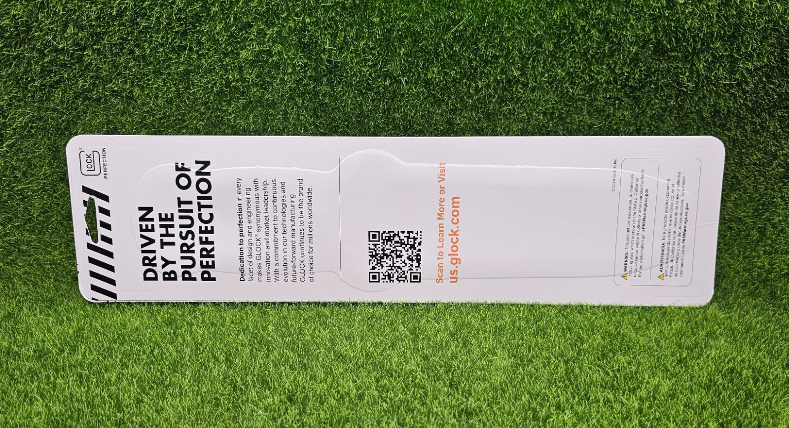 GLOCK Field Fixed Blade Survival Knife w/ Saw & Sheath, Black - KB17281