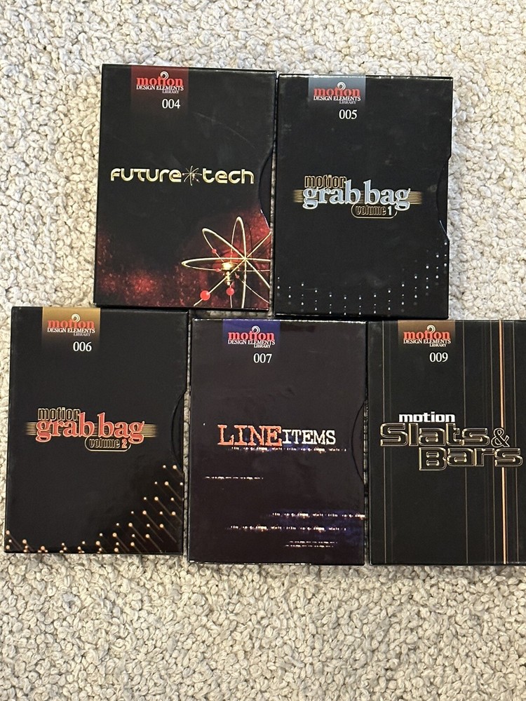 5 Lot Digital Juice Flags Motion Design Elements Library