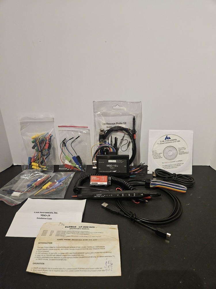 MSO-19 Oscilloscope, Logic Analyzer, Pattern Generator TESTED