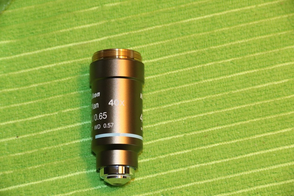 Nikon Plan 40X/0.65 ∞/0.17 WD 0.57 Microscope Objective Eclipse series M25