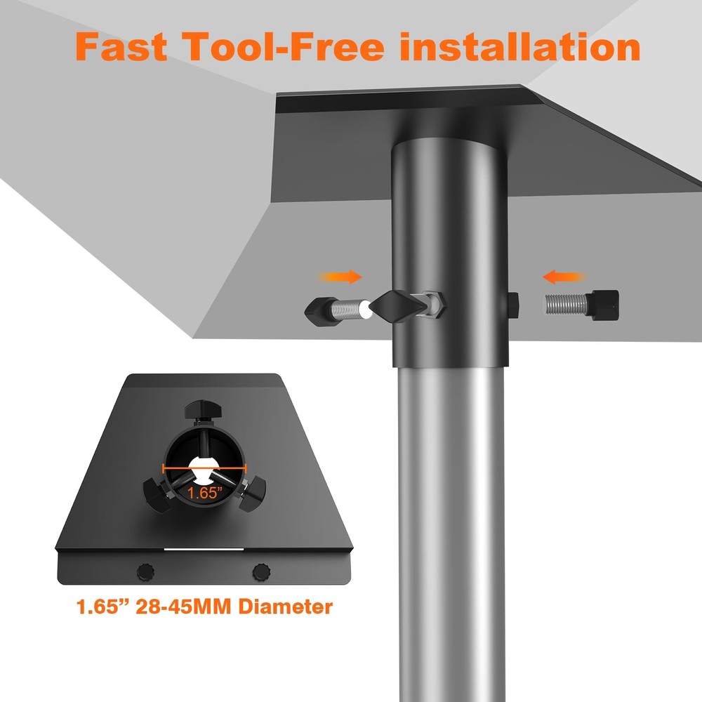 Starlink Gen 3 Mount, Fixed Position Pole Mount Adapter Bracket for Starlink ...
