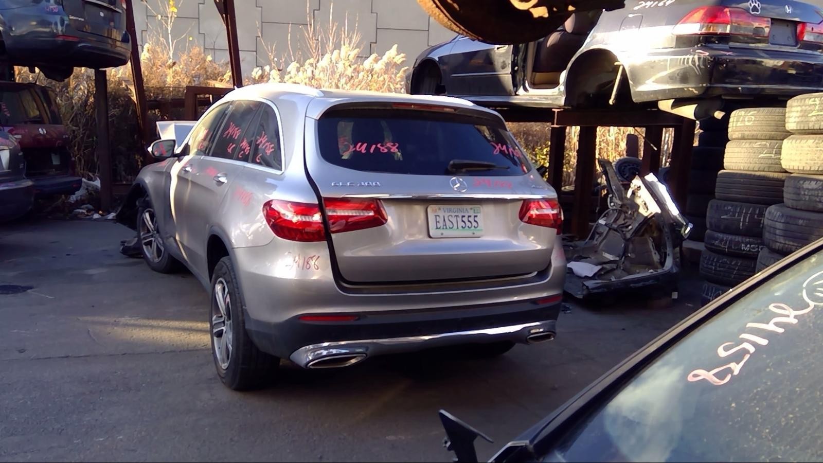 18 19 MERCEDES GLC300 REAR BLIND SPOT RADAR MODULE OEM A0009052504