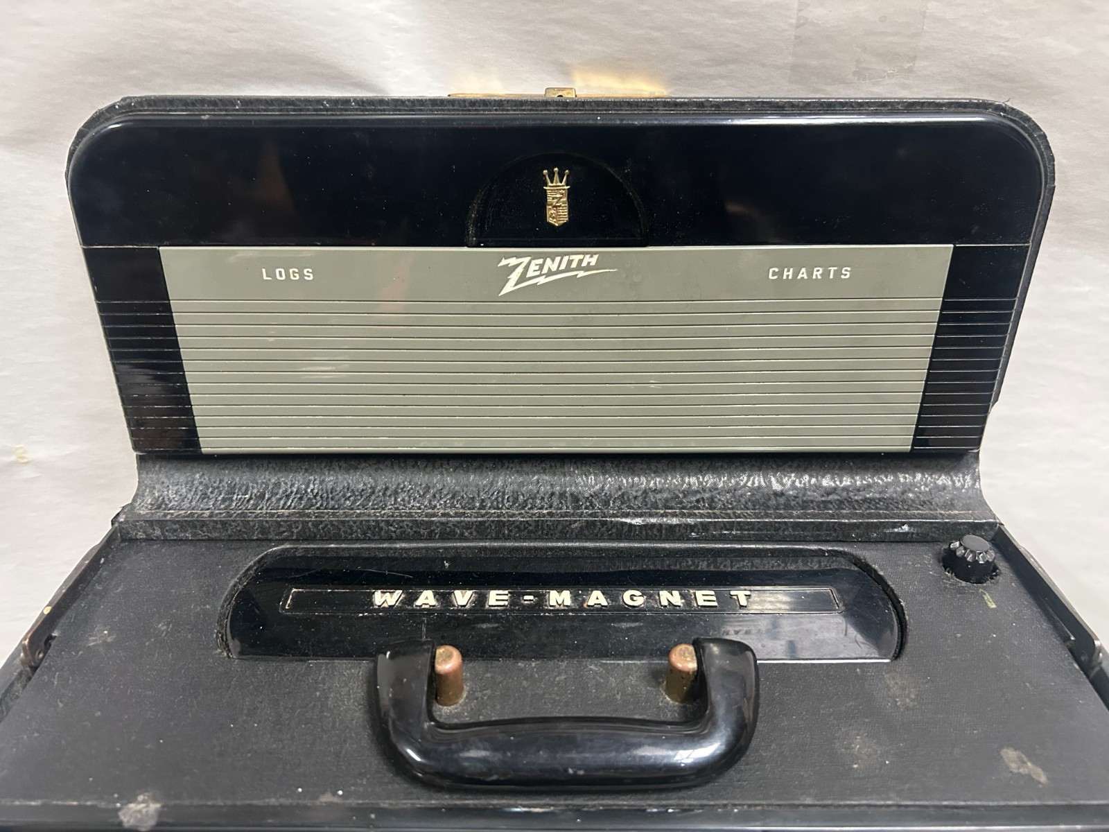 Vtg Zenith Trans-Oceanic Model L600 Super DeLuxe Shortwave Radio Receiver (A30)