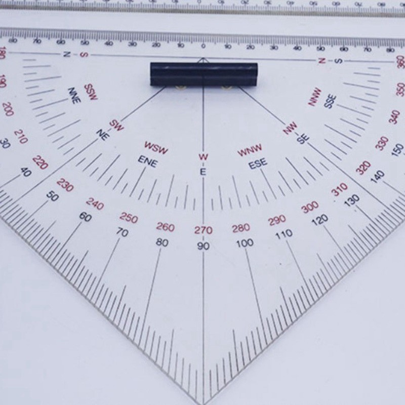 Chart Drawing Triangle Ruler for Ship Drawing 300mm -Scale Triangle Ruler9750