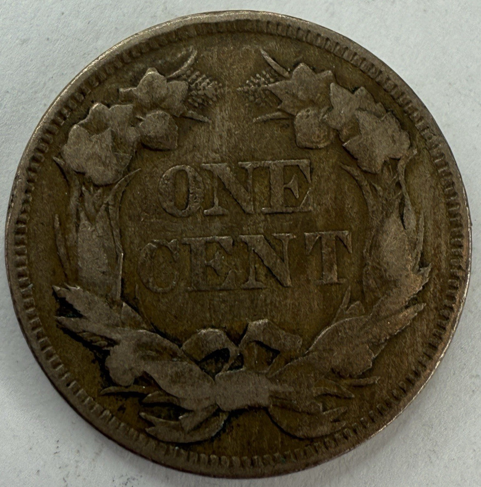1857 Flying Eagle Cent Exact Coin Imaged #FLY100
