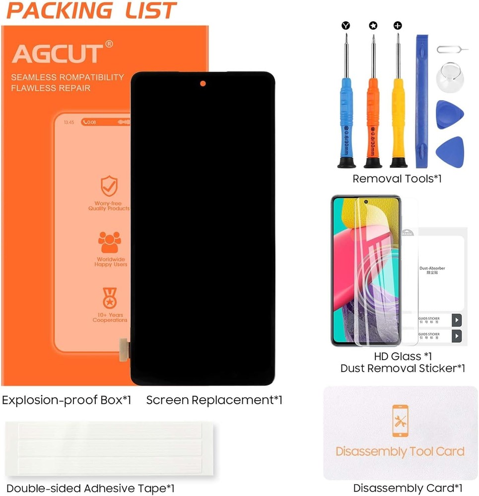 For Samsung A04E Screen Replacement A042F A042M LCD Digitizer Touch Assembly