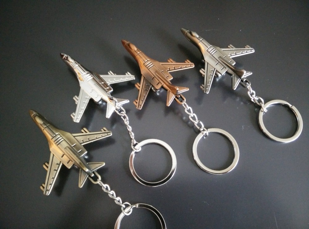 B-1 Lancer Military Airplane Keychain