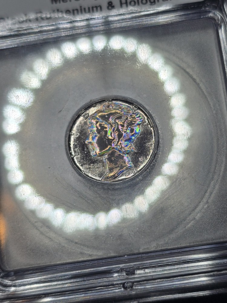 Mercury Dime Hologram