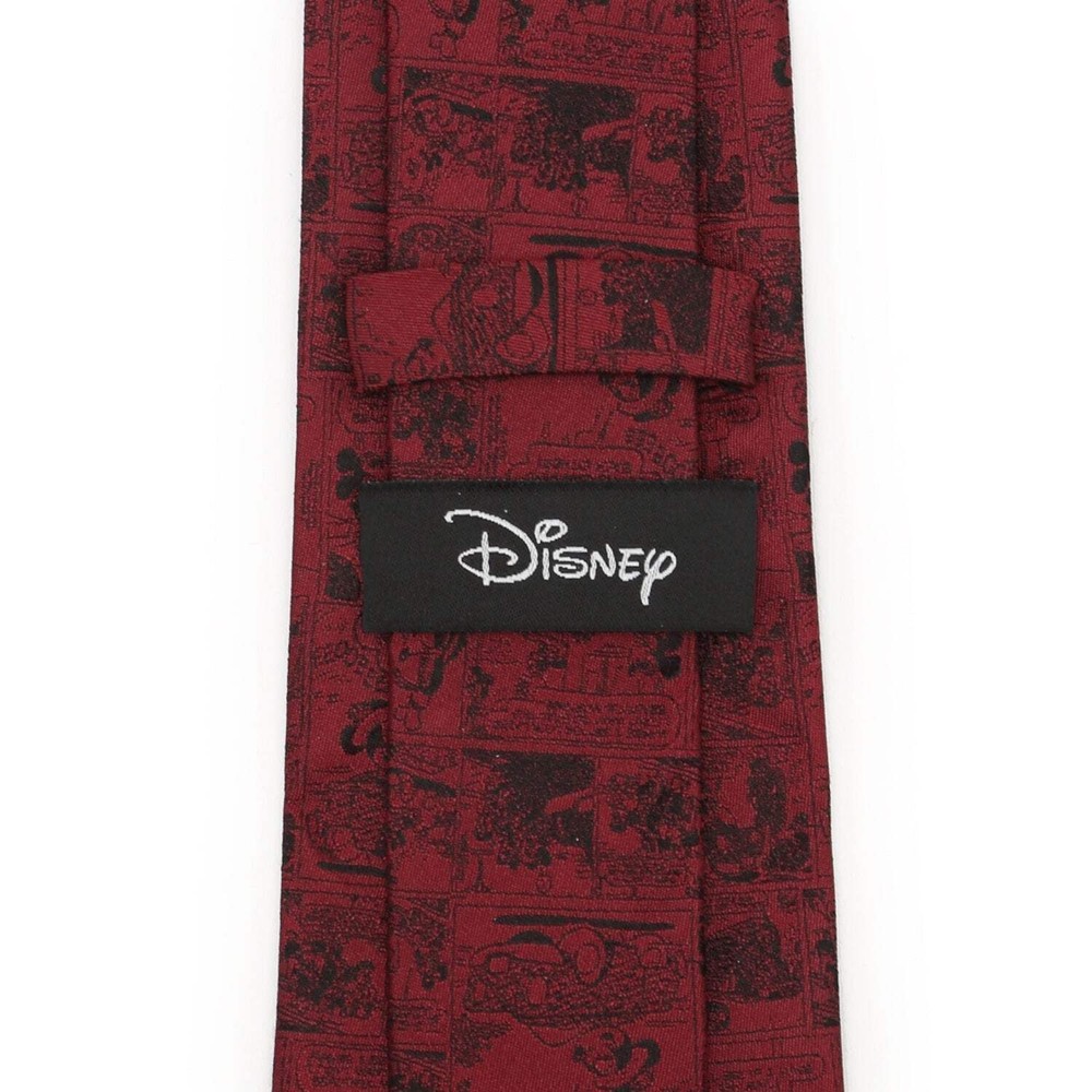 Disney Mickey Mouse Comic Red Men's Tie