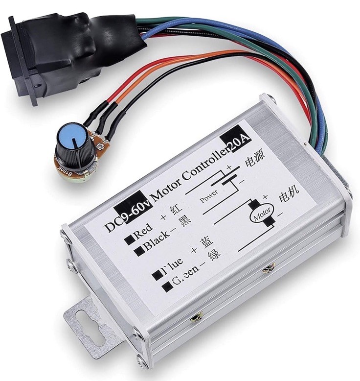 NEW DC Motor Speed Controller Brush Motor Driver Controls Module 9V-60V