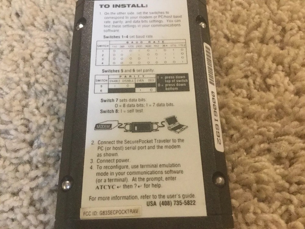 Cylink SecurePocket Traveler